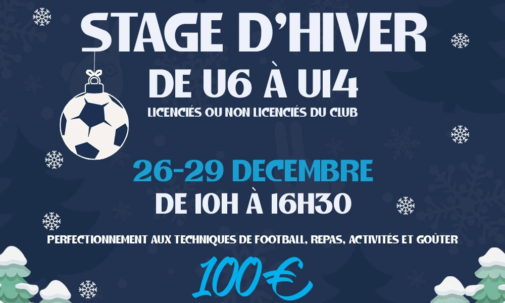Stage d'hiver USSA Football